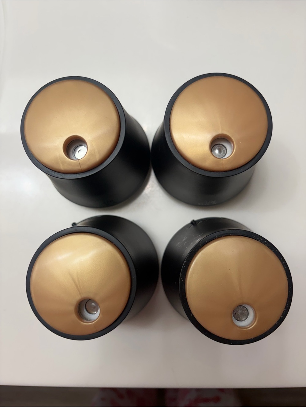 Airwick Set of 4-Essential Mist Defusers, devices only, takes 3-AA batterie each